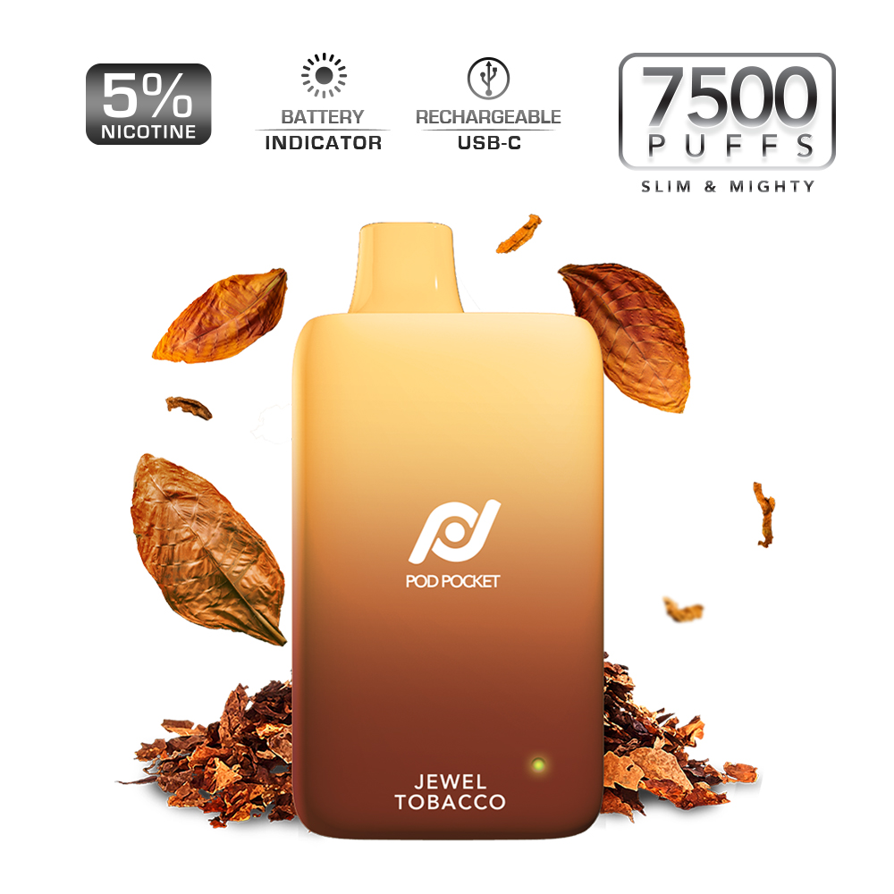 Pod Juice Pod Pocket 7500 Puffs Slim Smart Disposable 5